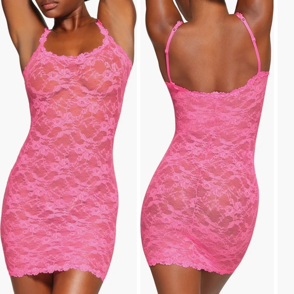 SKIMS laced dress
